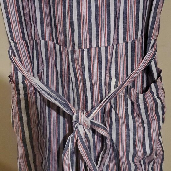 BEACH LUNCH LOUNGE Striped Jumpsuit Size X-Large - Picture 5 of 7
